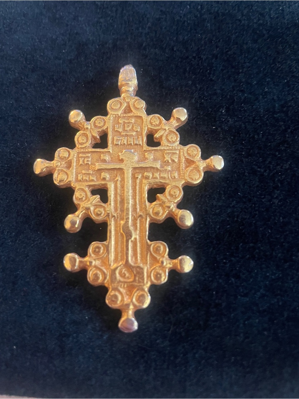 Alva Museum Replicas Cyrillic Cross Statement Pendant Smithsonian Institute.